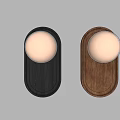 Modern Wall Lights Design With Black And Wooden Finish And Multiple Color Options