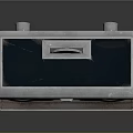 Metallic Device With Dual Circular Components And 2.5 25% Display Panel
