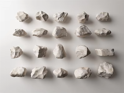 Modern Stone 3d model