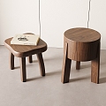 Modern Stool 3d model