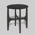 Quiet side a few minimalist side a few solid wood side a few handmade side a few 3d model