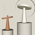 Small table lamp 3d model