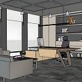 Modern Manager's Office 3d model