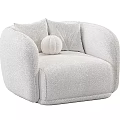 Modern Accent Leisure Chair With Plush Pillows And Various Color Options