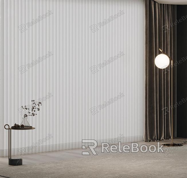 Modern dream curtain model