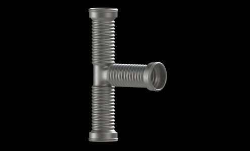 Modern Piping 3d model