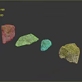 Natural Wood And Stone Decorative Pieces With Natural Texture For Home Design Projects