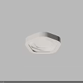 Modern Minimalist Ceiling Light With Geometric Design And Soft White Glow