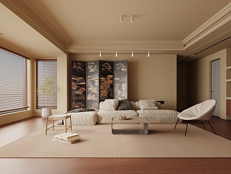 The Silent Living Room 3d model