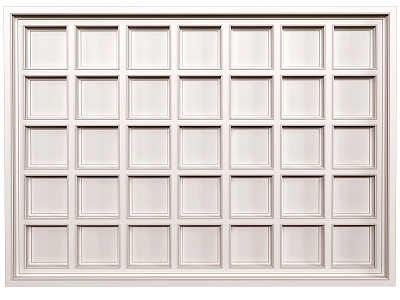Vintage Other Lattice Ceiling Tile Lighting 3d model