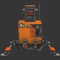 Modern Robots 3d model