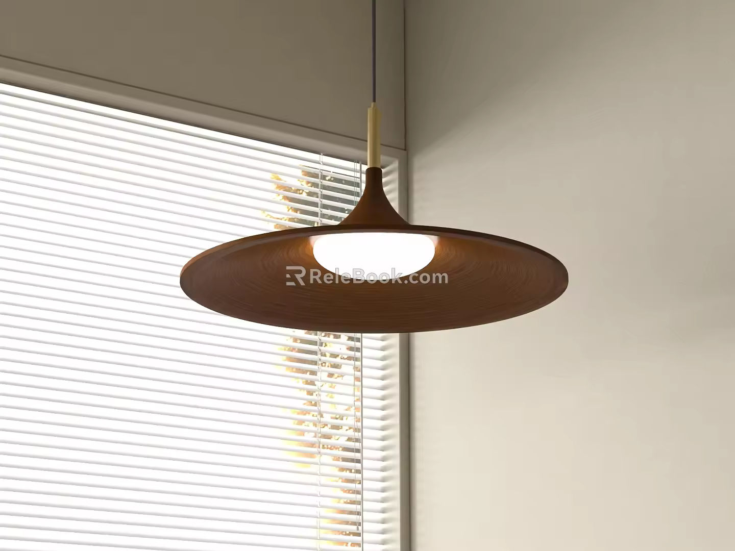 Log Simple Chandelier Restaurant Chandelier Log Chandelier UFO Chandelier Japanese-style Middle Ancient Cream Chandelier Vintage Minimalist Chandelier 3d model