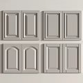 Various Design Styles Of White Kitchen Cabinet Doors With Panel Details
