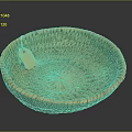 Woven Storage Basket With Yellow Tag For Home Organizing Natural Material