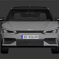 Silver Modern Sporty Car With Black Roof Sleek Lines And Stylish Wheels
