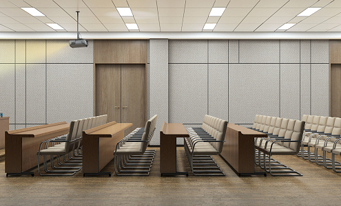 Modern Conference Room Large Office Entertainment Room Negotiation Room Tea Room Meeting Room Large Conference Room Small Conference Room Office 3d model