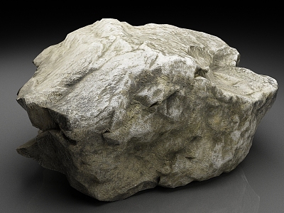 Stone Rock Brown Stone Natural Environment Stone 3d model