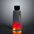Modern Amulette Daily Living Bottle With Gradient Red Yellow Light Effect 3d model