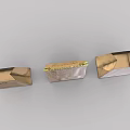 Three Brown Evidence Paper Bags With Labels And Yellow Seal Sticker