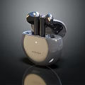 Modern Headset Bluetooth Headset 3d model
