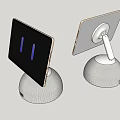 Small add AI tablet robot Wen Xin smart screen speaker multi-function camera Bluetooth audio 3d model