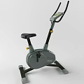 Indoor Stationary Bike For Home Gym With Black Seat Display Screen And Stable Frame