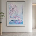 New Chinese Decorative Painting 3d model