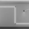 Skyline Light Linear Light Steel Strip Light Linear Light Strip Linear Decorative Light Linear Atmosphere Light 3d model