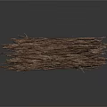 Plant Dried Brown Branches Natural Organic Pile For Decorative Craft Use