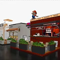 Creative Container Style Milk Tea Shop With Cozy Outdoor Seating And Cute Themed Decoration