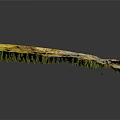 Scenic Rural Terrain With Winding Path Lush Vegetation Rolling Hills And Grassy Areas