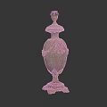 Classical Decorative Vase with Intricate Carved Details Elegant Lid and Ornate Base for Home Decoration