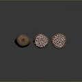 Three Burlap Sacks With Colorful Food Items Inside On Dark Background
