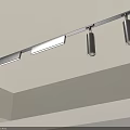 Modern Ceiling Track Downlights And Spotlights For Interior Lighting Design