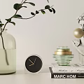 Modern ornaments combination 3d model