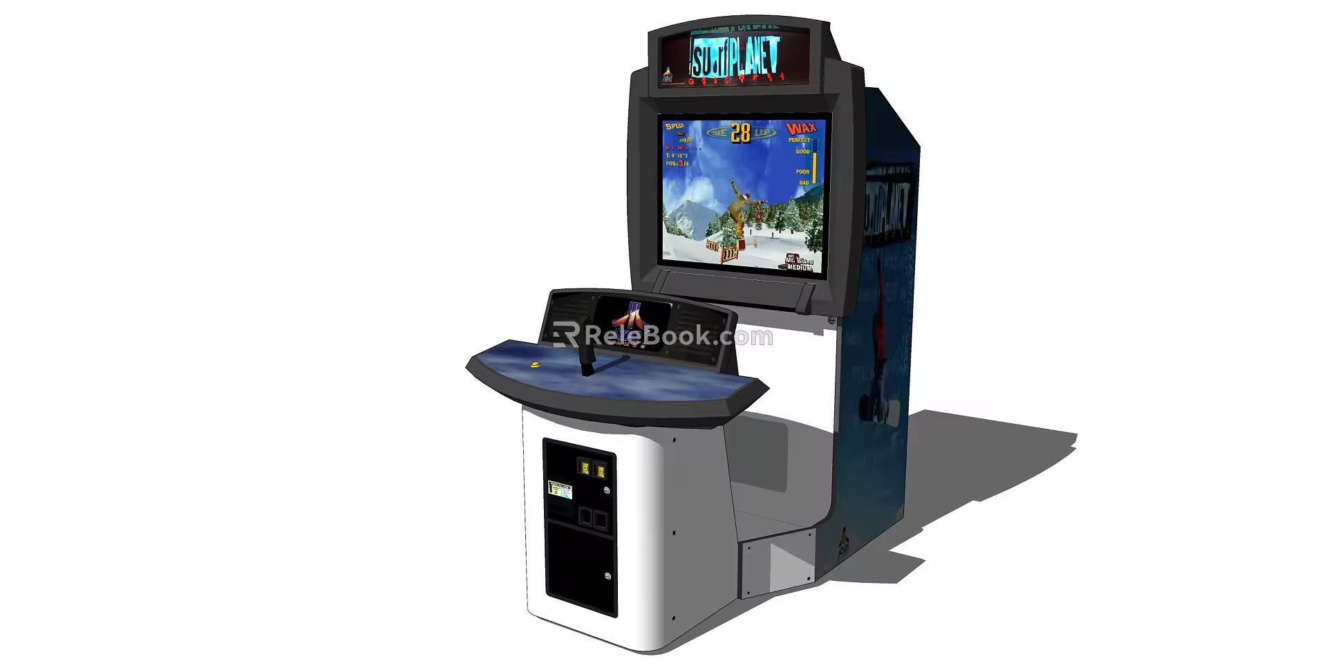 Modern Game Machine 3d model