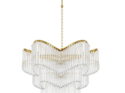 Simple Light Luxury Crystal Chandelier model