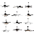 Modern Ceiling Fans With Lights In Various Styles And Colors For Home Decor