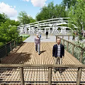 Landscape platform SU model 3d model