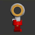 Valve ball valve iron pipe fitting flange tee joint pipe water pipe valve water pipe valve 3d model