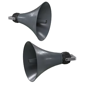 Public Horn 3d model