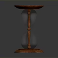 Classic Hourglass With Wooden Base And Stand Transparent Glass And Sand