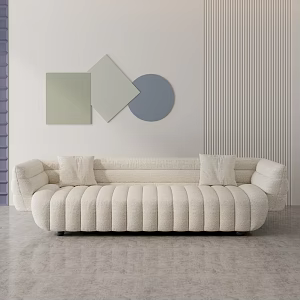 Art sofa multiplayer sofa 3d model