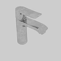 Modern Chrome Bathroom Faucet with Single Lever Handle and Sleek Contemporary Design
