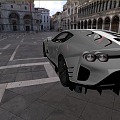 sports car Ferrari 812 hdri 3d model