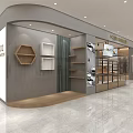 ACOCO Home Living Store Front With Glass Windows And Display Shelves