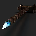 Game Props Weapon Hammer 3d model