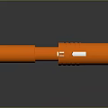 Modern ballpoint pen writing pen structure pen internal structure oil pen 3d model