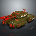 Light Tank Light Armored Tank Modern Tank World War II Tank World War I Tank Heavy Tank 3d model