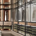 Modern Minotti Cloakroom 3d model